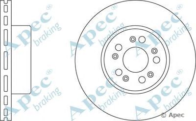 APEC BRAKING dsk2001 -  Тормозной диск